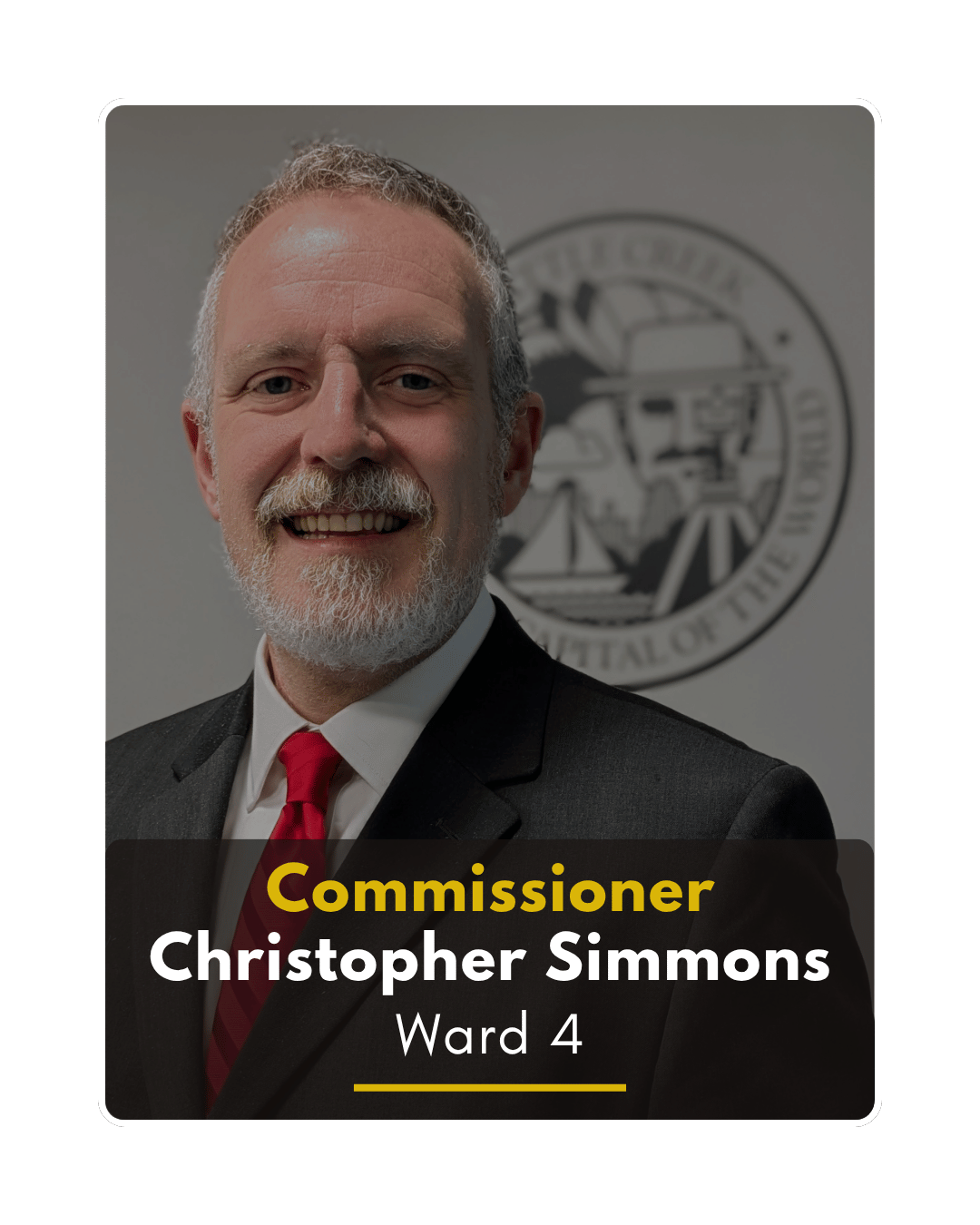 Christopher Simmons Commissioner, Ward 4