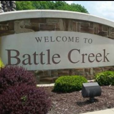 Welcome to Battle Creek sign