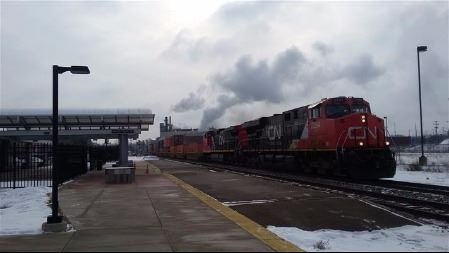 Freight train through ITC