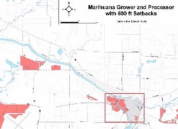 medical marihuana map example