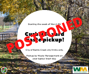 Yard Waste postponed