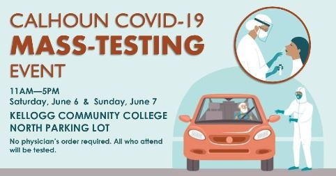 COVID testing event in Battle Creek
